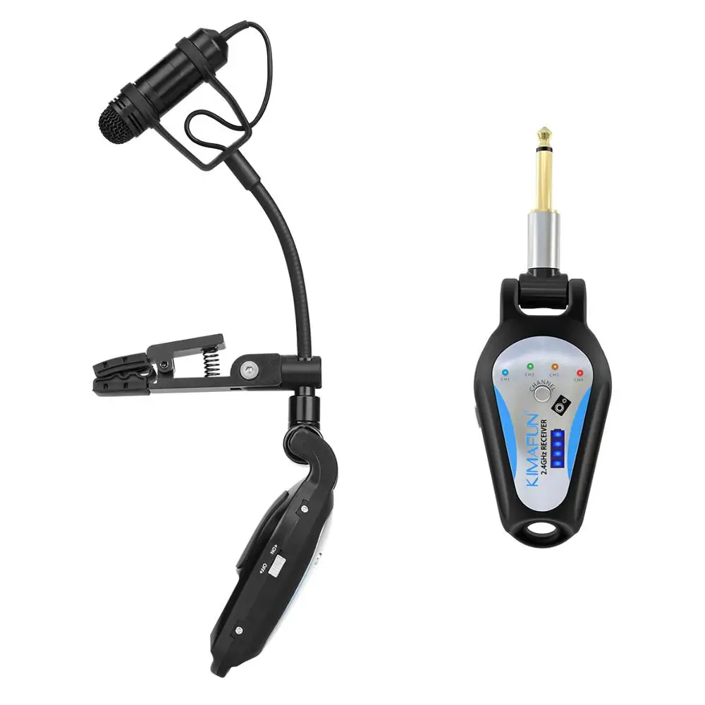 KIMAFUN KM CX306 3 2 4G профессиональный инструмент беспроводной саксофон микрофон для