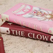 5 шт. Горячая новинка Cardcaptor Sakura Grimoire сумочка кошелек Классический воспроизвести