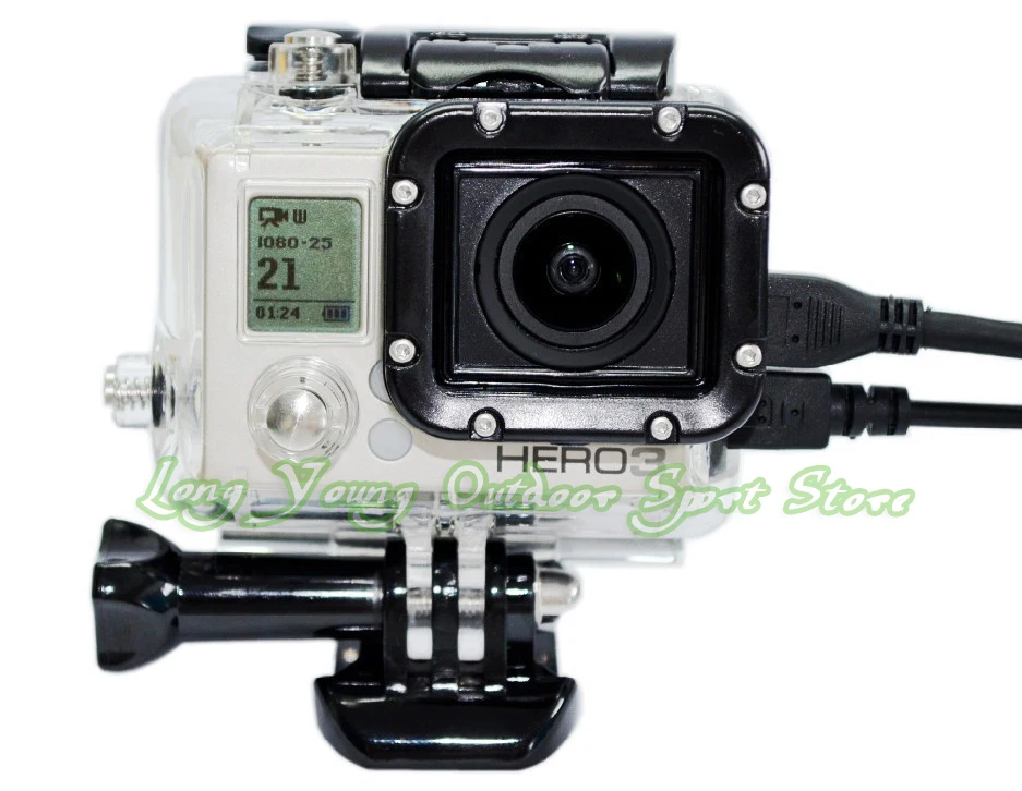 

Ms.L.Meilyadigital waterproof housing case with side opening for gopro4 /go pro 3+/3 for gopro hero3 /3+/4 hd camera