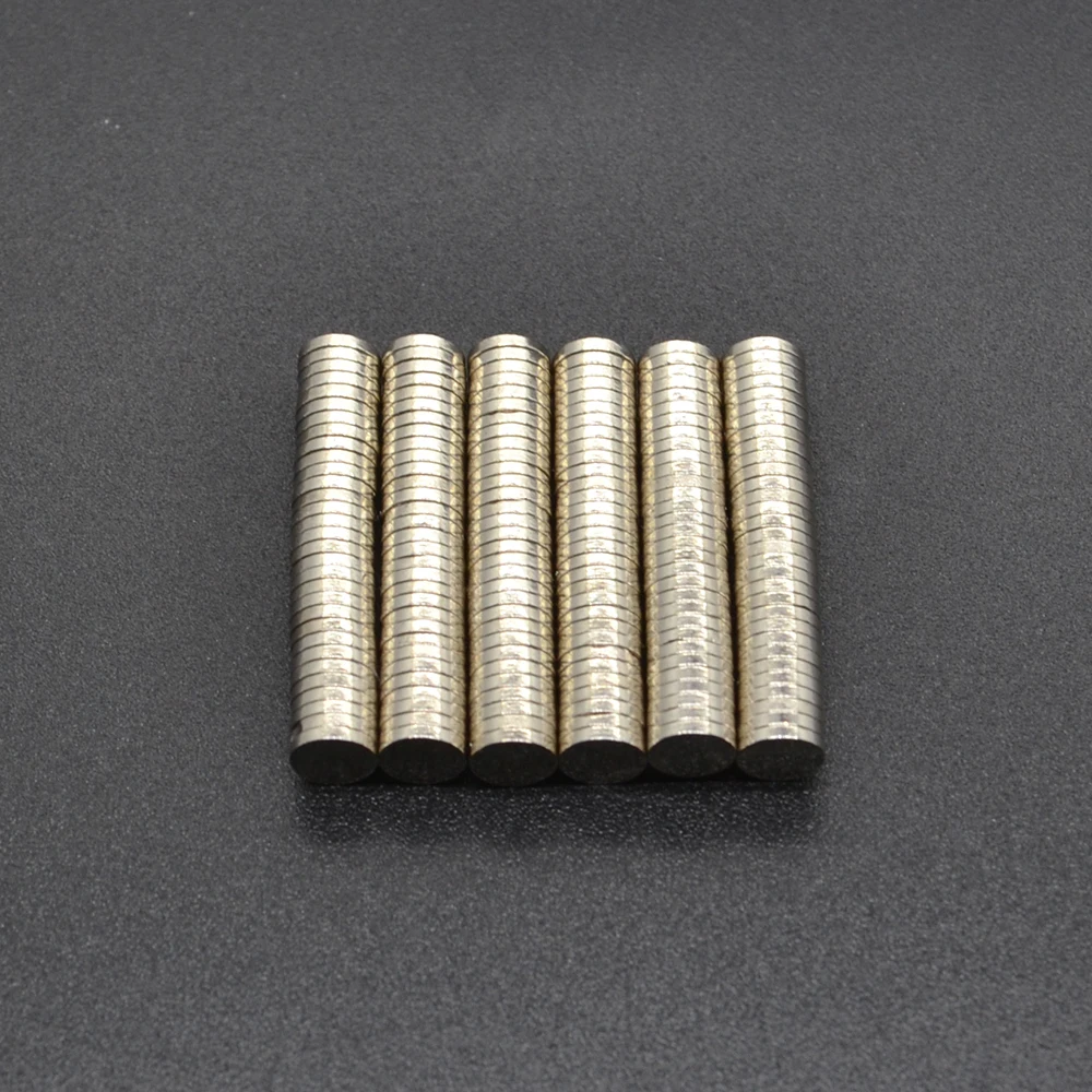 1000 шт. маленький круглый неодимовый магнит Дисковые магниты диаметром 5 мм x 1 мм N35 Супер мощный сильный постоянный неодимовый магнит