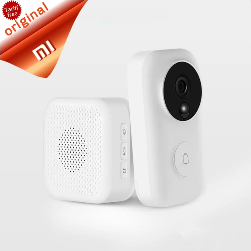 

Xiaomi Zero AI Face Identification Doorbell 720P IR Two Way Audio Video Motion Detection SMS Push Intercom Free Cloud Storage