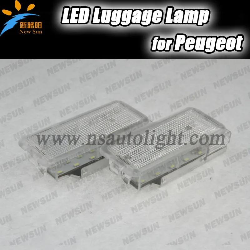 18 SMD Car led light LED luggage compartment lamp for Peugeot 206 207 306 406 307