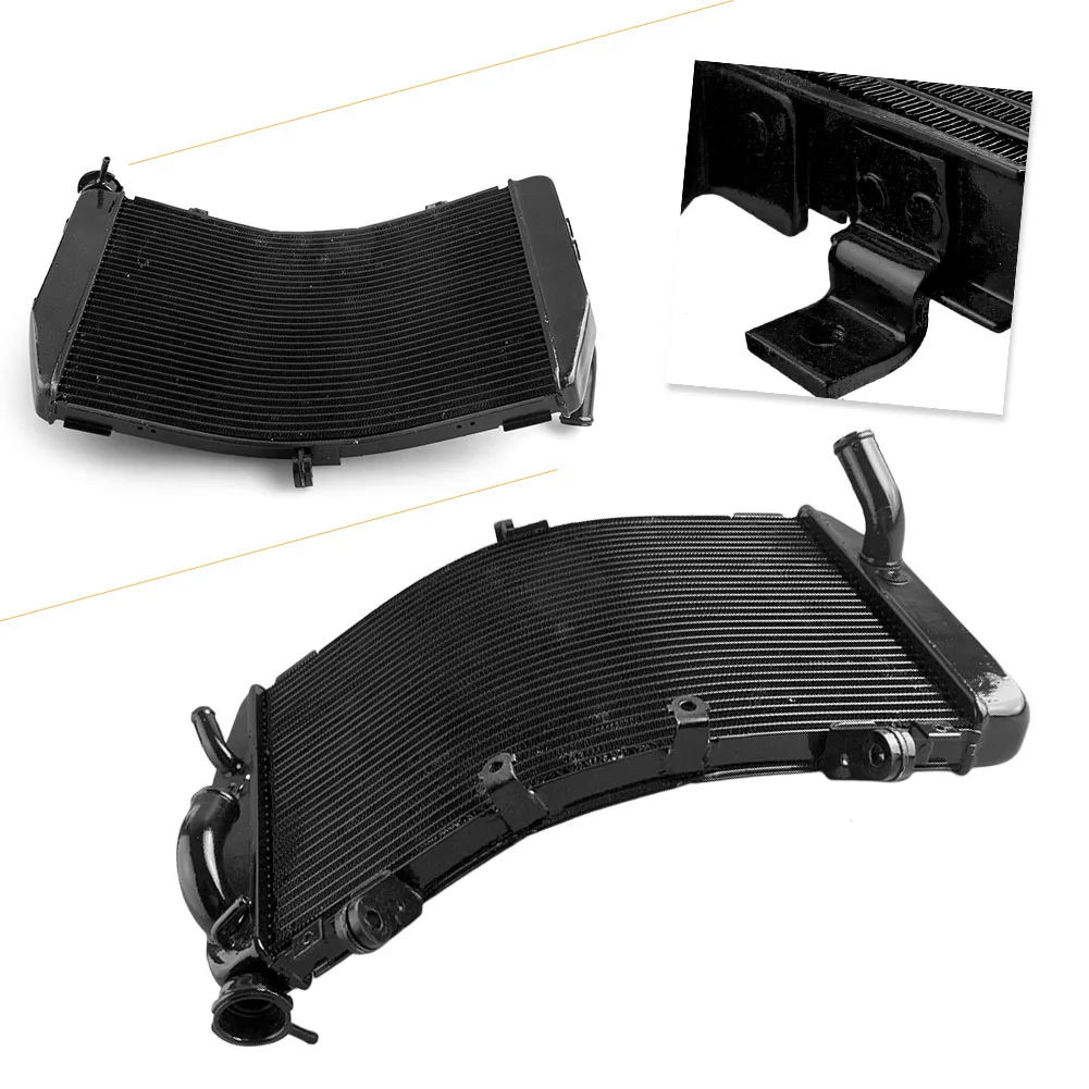 Motorcycle Cooler Radiator Cooling Spare Part For YAMAHA YZF-R1 YZF R1 & YZF-R1 2007 2008 CNC Motorbike Accessories