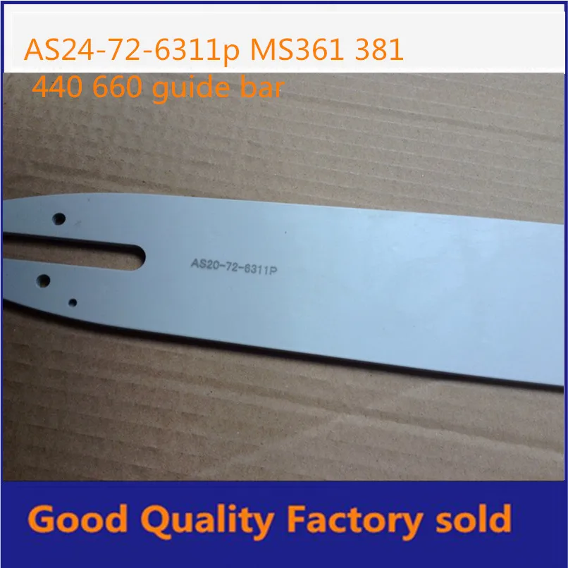 

MS381 Chainsaw guide bar 20" guide bar Chain Pitch 3/8" 72links Free shipping
