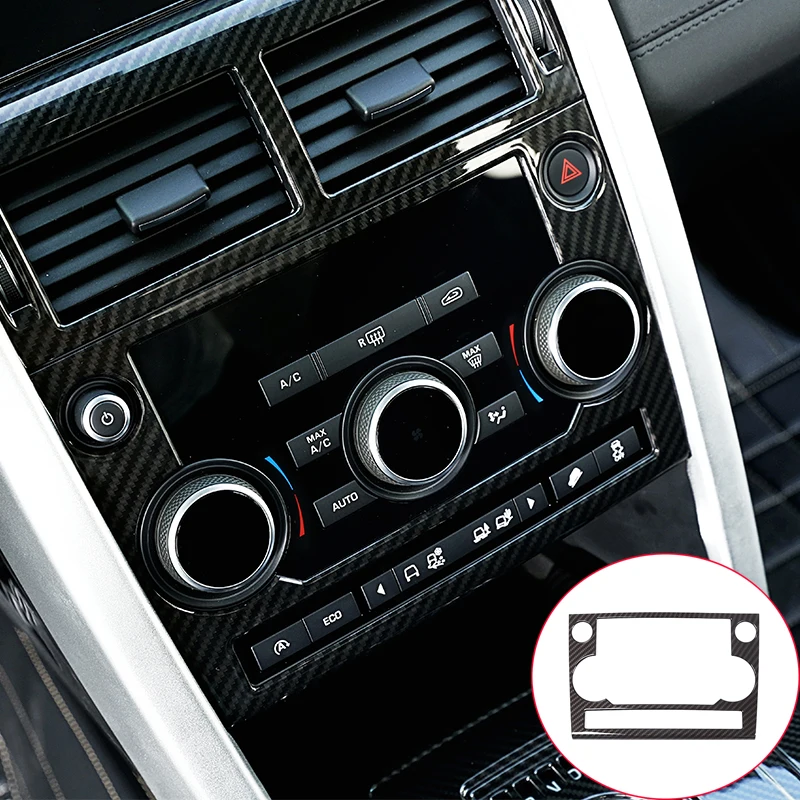 

For Land rover Discovery Sport 2015 2016 2017 Car-Styling ABS Carbon Fiber Mode Button Frame Trim Accessories