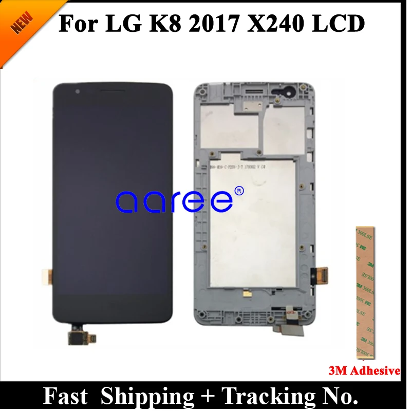 

Протестированный ЖК-дисплей для LG K8 2017 X240, ЖК-экран X240, ЖК-дисплей k8 2017 X240, ЖК-экран с сенсорным дигитайзером в сборе