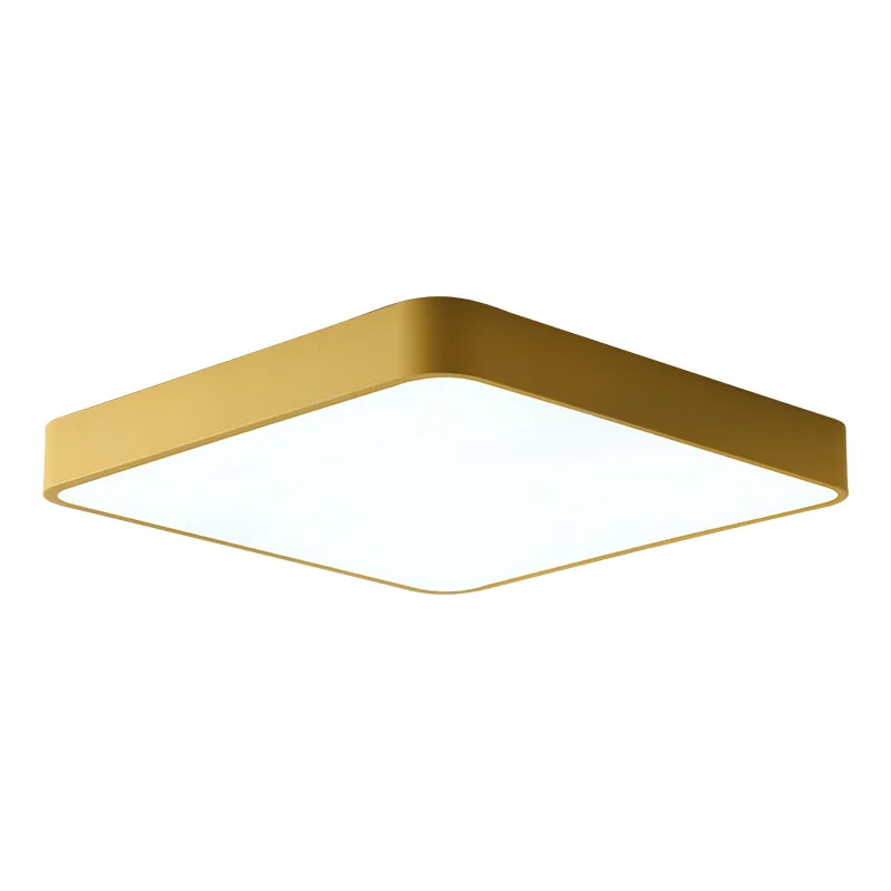 TUDA LED Ceiling Lamp Square Wrought Iron Ceiling Lamp Living Room Bedroom Study Acrylic Ceiling Lamp 220V TUDA LED Ceiling Lamp Square Wrought Iron Ceiling Lamp Living Room Bedroom Study Acrylic Ceiling Lamp 220V