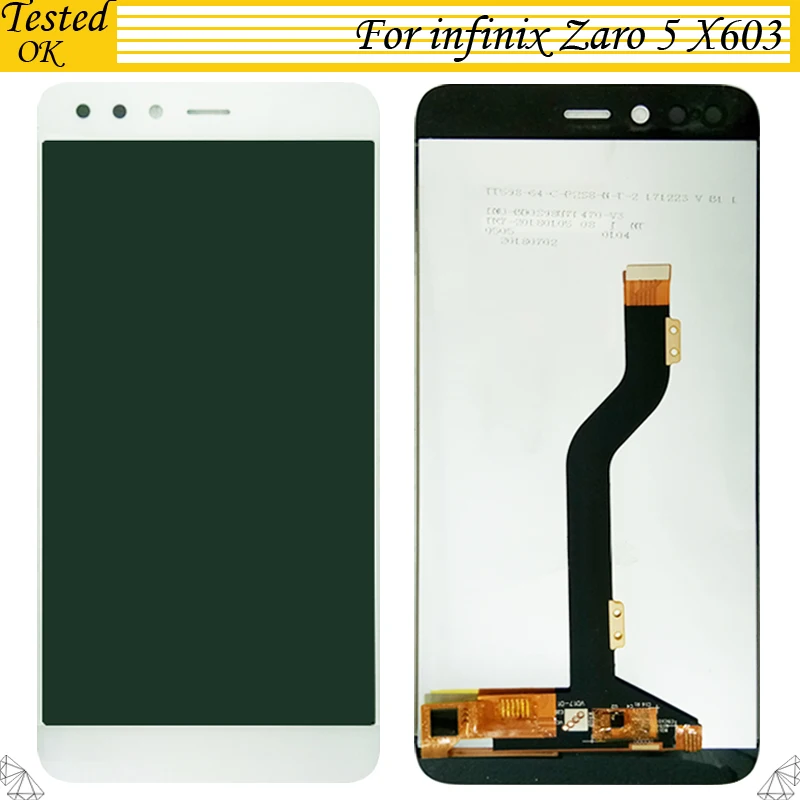 

5.98" Tested For infinix Zaro 5 X603 LCD Display Touch Screen Glass Digitizer Zaro5 Complete Assembly Replacement