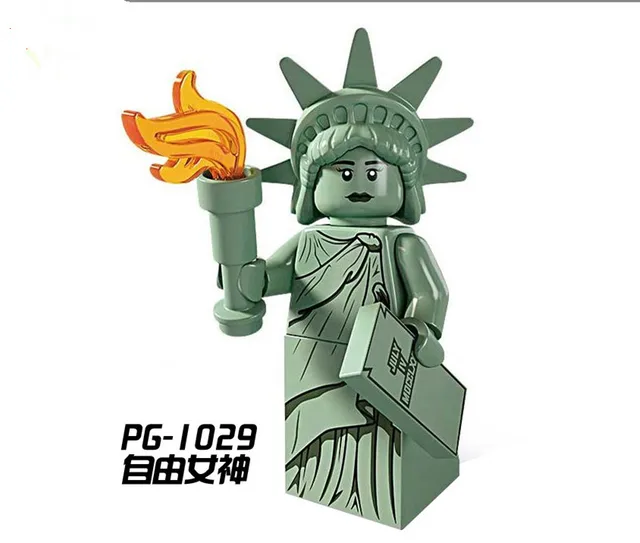 100pcs Building Blocks PG1033 Unicorn Girl Inhumans Royal Family Bricks Kids DIY Toys 