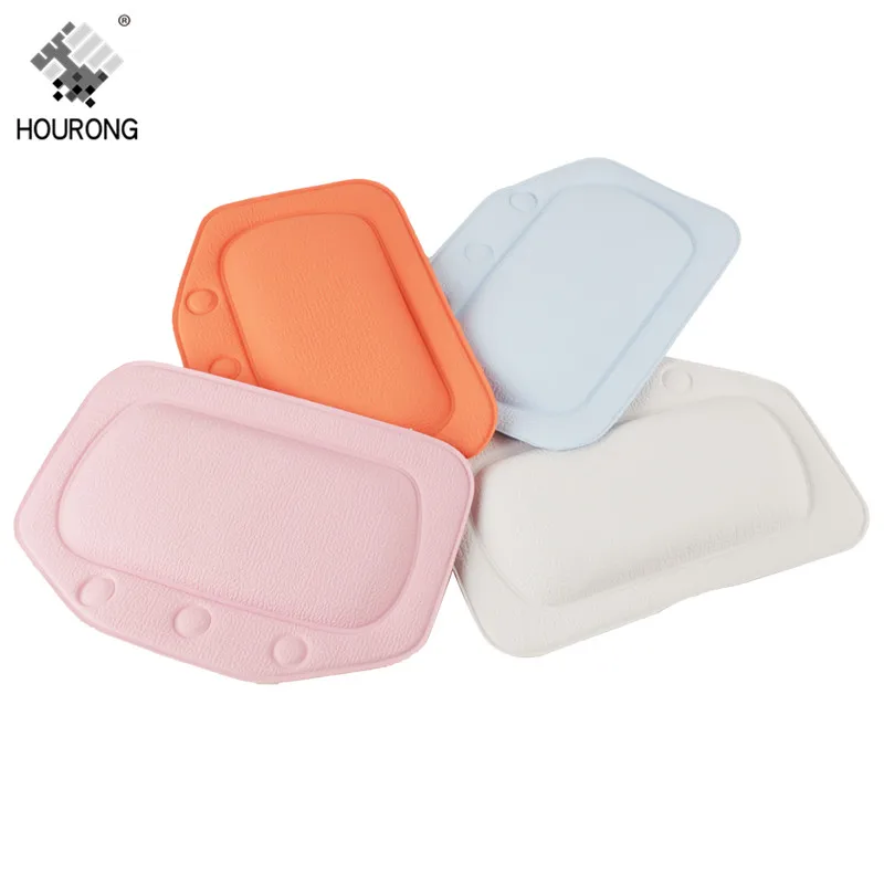 للماء وسادة حمام لينة حوض المخده الالتصاق حمام حوض وسادة سبا عودة الرقبة عقد وسادة هدية الحمام اكسسوارات