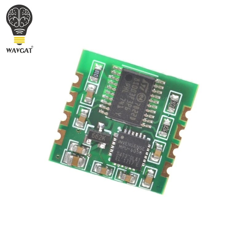 WAVGAT 6 оси MPU6050 Модуль гироскоп DMP двигатели для автомобиля Фильтр Калмана