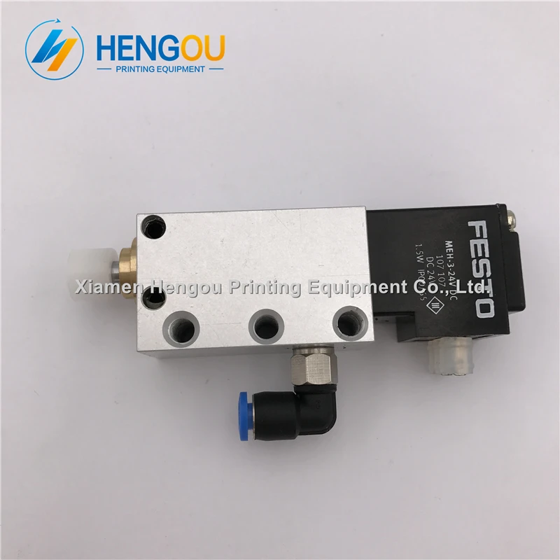 

2 pieces Hengoucn cylinder valve M2.184.1071/04 AVLM-8-20-SA spare parts for Hengoucn offset printing machine