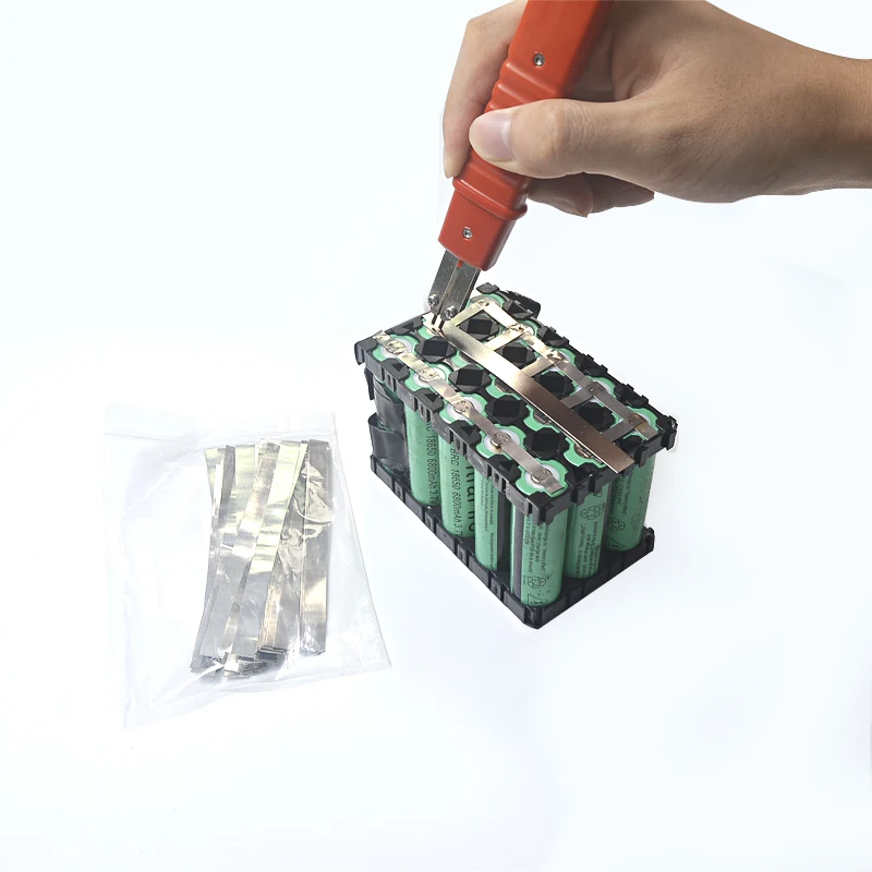 

SUNK 30pcs Nickel Sheets Nickel Strips For Lithium battery pack making welding Welding lithium battery spot welder steel strip