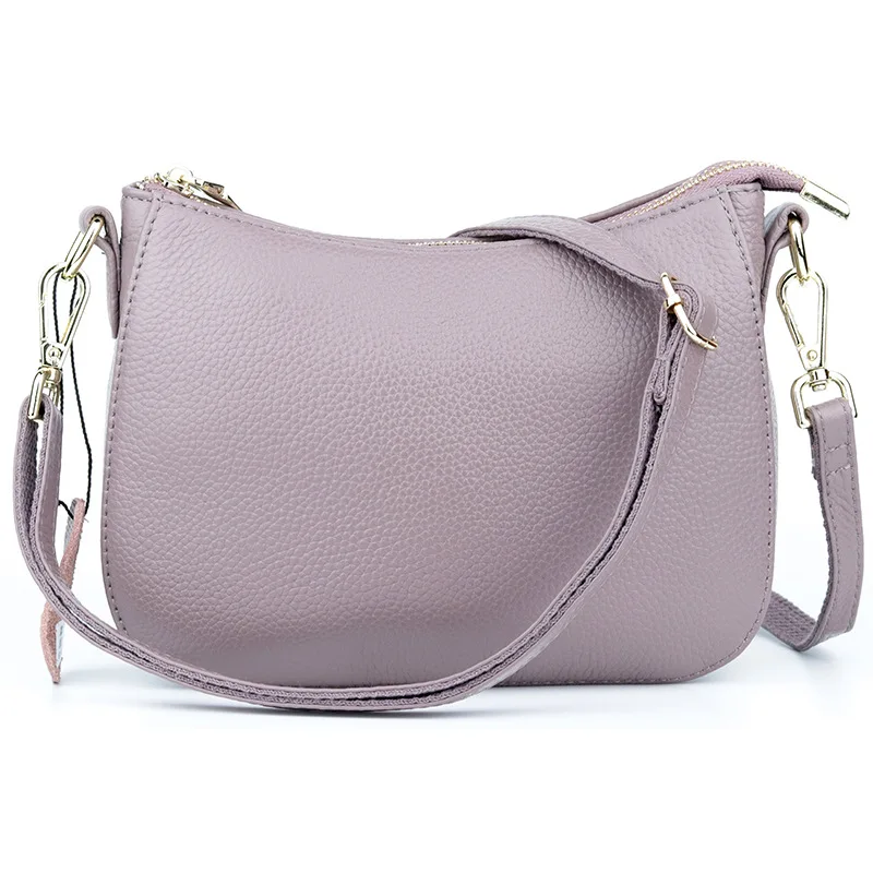 Женская сумка через плечо Bolsas Femininas из 100% воловьей кожи в европейском и