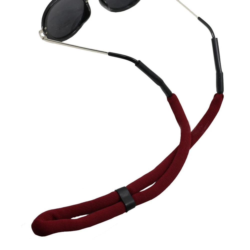 100 шт./лот фиксатор очков Защитный ремешок плавающие пенопластовые солнцезащитные очки для шеи шнур цепочка для очков шнур держатель для очков - Цвет: 7