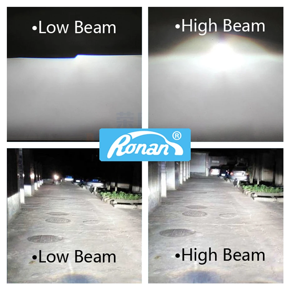 RONAN 2 шт. 3,0 ''Bi-xenon HID H4 объектив проектора для Koito Q5 используется ксеноновая лампа D2H быстрая установка для автомобильных фар