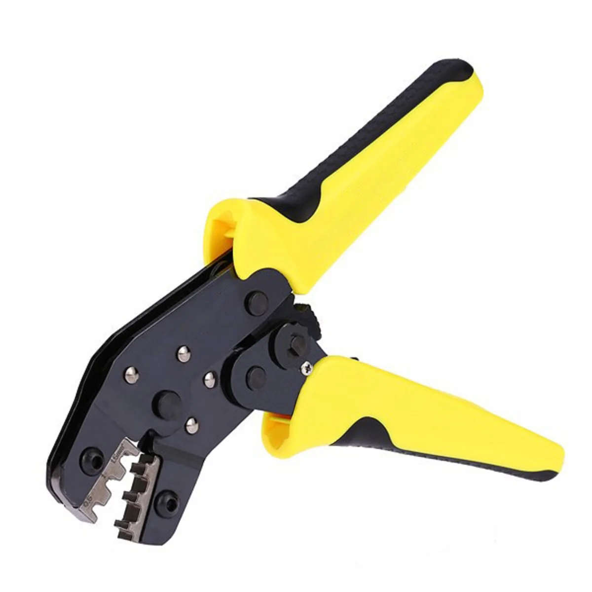 

DANIU JX-1601-08 Multifunctional Ratchet Crimping Tool 26-16 AWG Terminals Pliers Manganese Steel