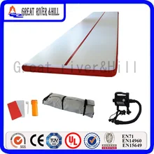 7m length inflatable gym mat cheer leading air track tumbling mat for sports with free pump 7m x 1.8m x 0.1m for sale