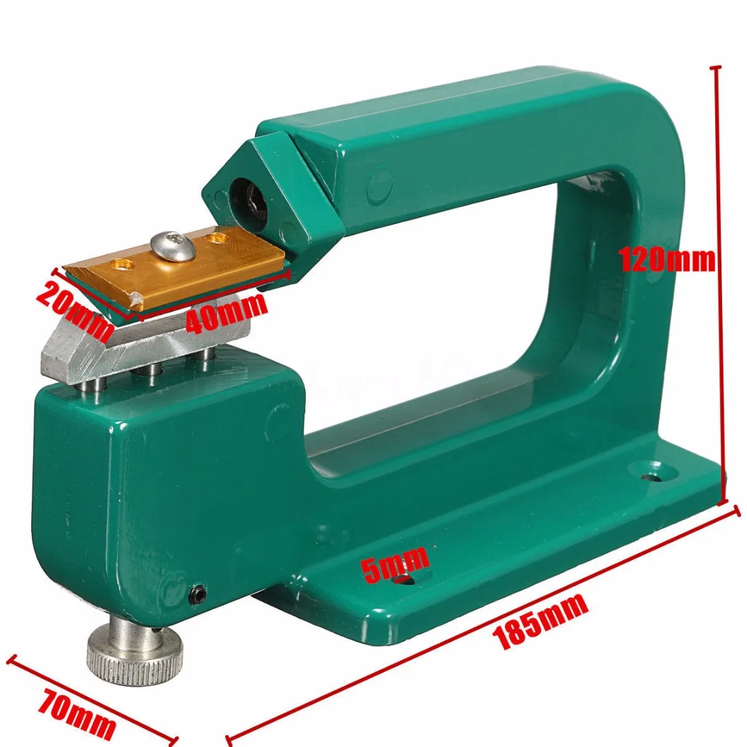 DWZ DIY Leather Craft Splitter Skiver Paring Peeling Machine Edge Cut Skiving Shovel