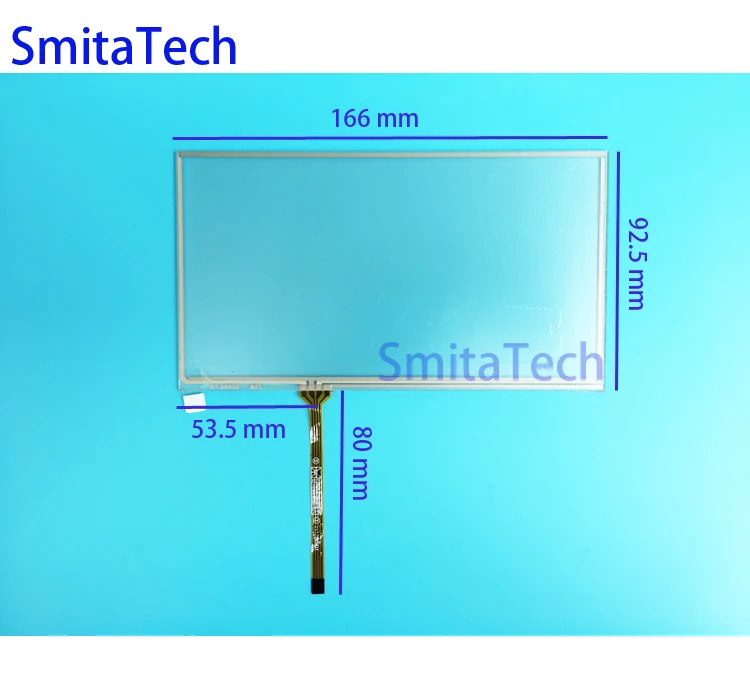 Сенсорные панели 6 95 дюйма 166*92 мм для TM070RDH01/C070VW03 V0|screen panel|touch screeninch touch screen |