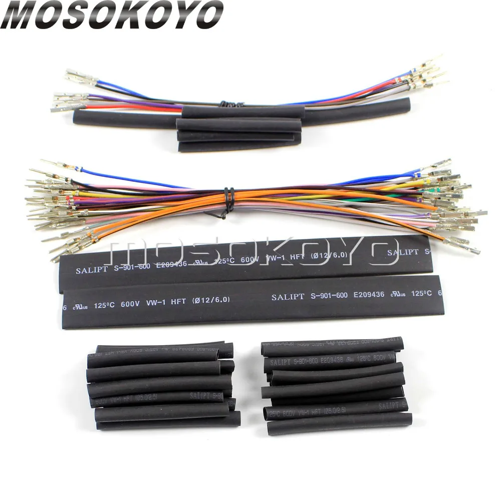 10"12" APE Hanger Handlebar Wiring Extension Kit Line Cable Wire