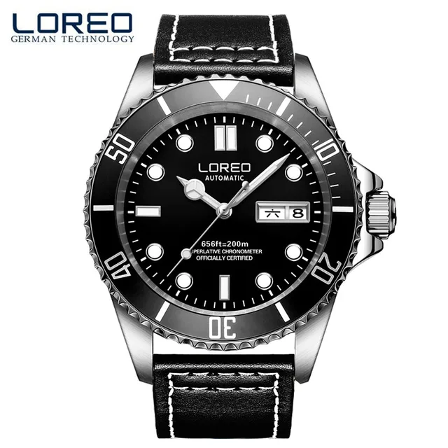 loreo quality silver business mechanical luminous waterproof