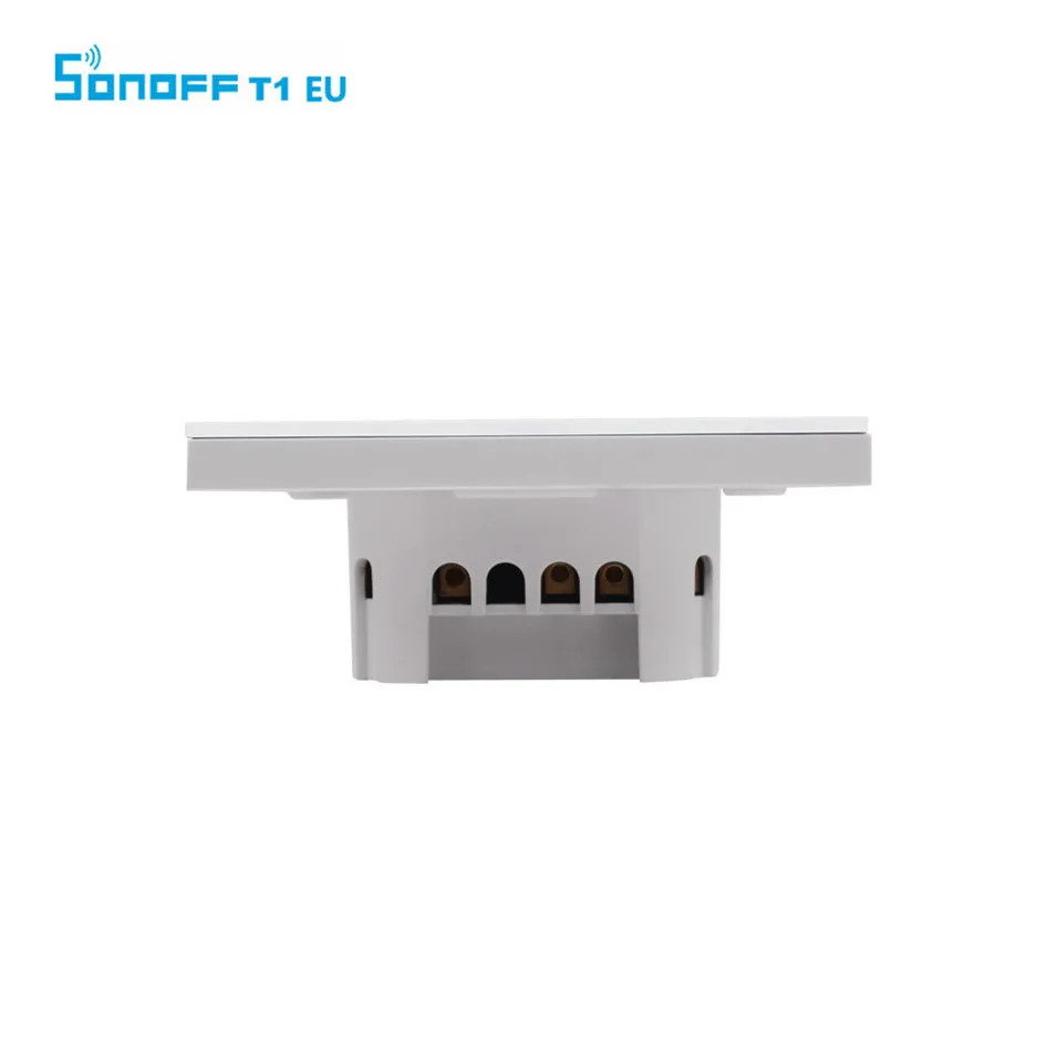Sonoff T1 EU Smart Wifi Wall Touch Light Switch 1 Gang 2 Gang Touch WiFi RF433 Remote Smart Home Control Work with Alexa Ewelink-5