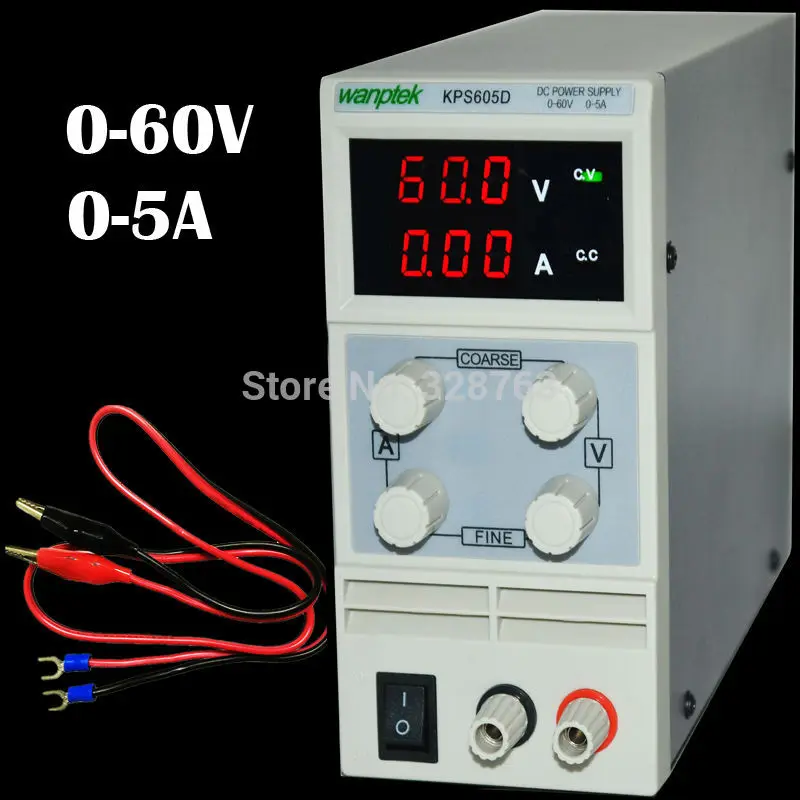 Новая обновленная версия мини 60V 5A цифровой дисплей регулируемая коммутация