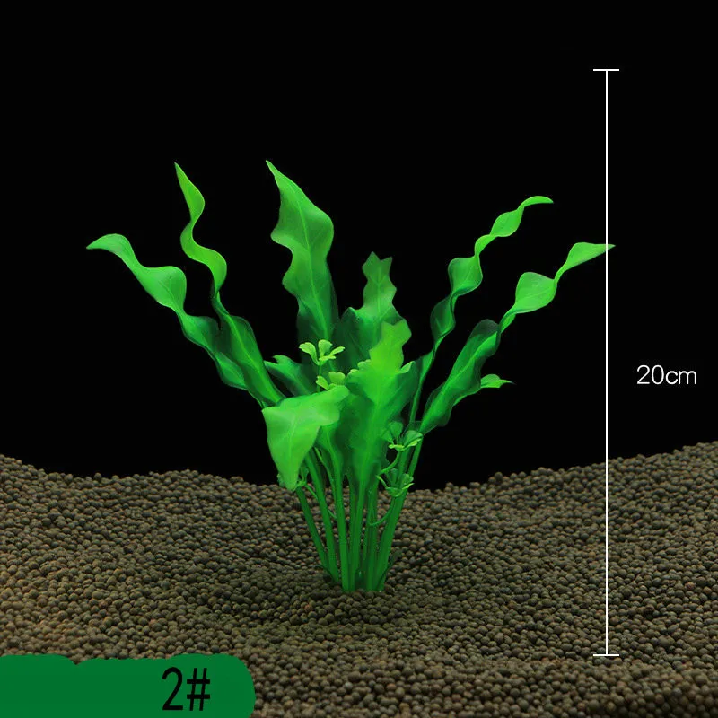 Новые искусственные подводные растения аквариума украшения аквариума красочные водная трава просмотр украшения