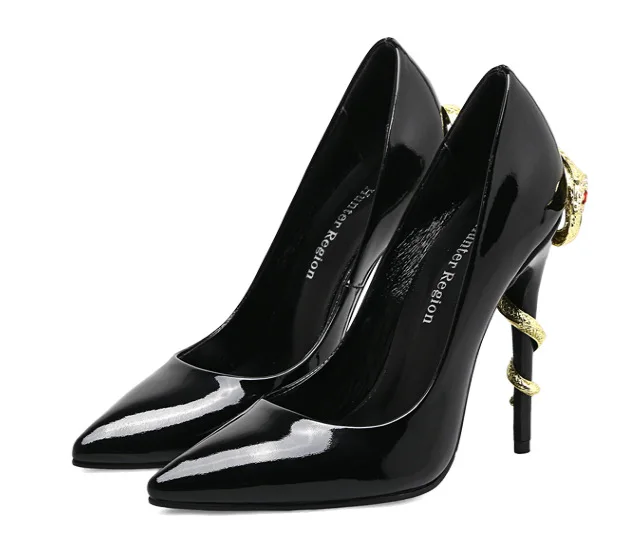 

Patent leather crystal wedding shoes with a bag of luxury rhinestones high heels platform women's shoes party dress shoes style1
