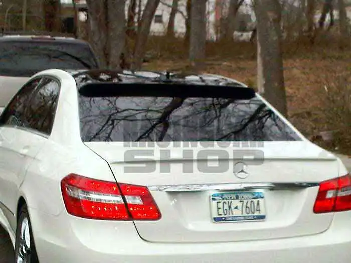 L TYPE ROOF SPOILER fit for MERCEDES BENZ W212 E-CLASS E300 E350 E63AMG E550 E320 2010UP