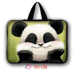 Милая панда 15 "-15,6" Ноутбук Тетрадь защита рукава Дело Мягкая сумка для hp Dell Asus acer