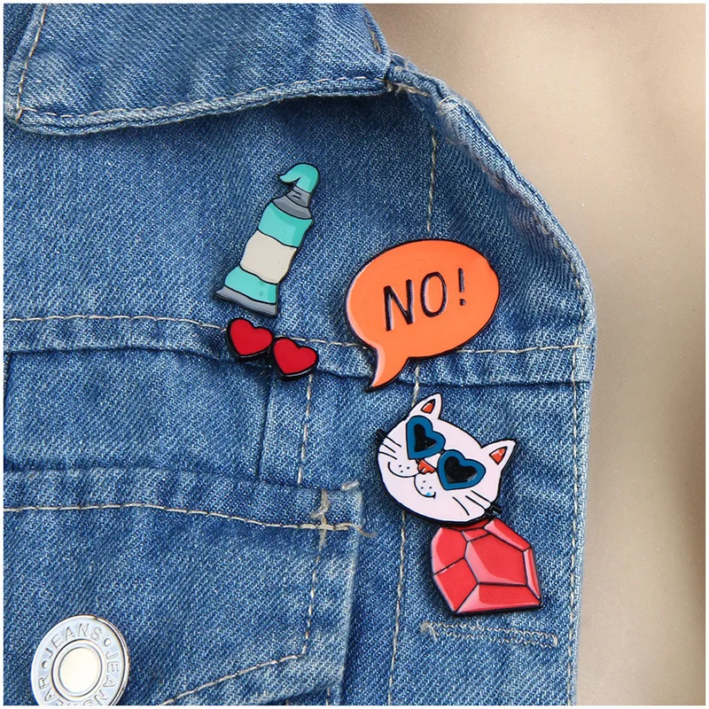 Orange Flowered Glitter Enamel Pin Citrus Badge Fruit Brooch For Jewelry Accessory Gifts