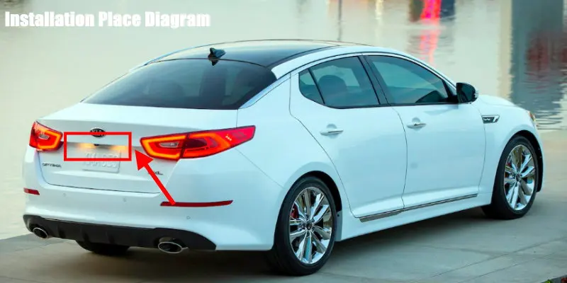 Liislee Rear View Camera For KIA Optima  K5 ( TF ) 2012~2015  Reverse Hole  Parking Back Up Camera  Night Vision installation
