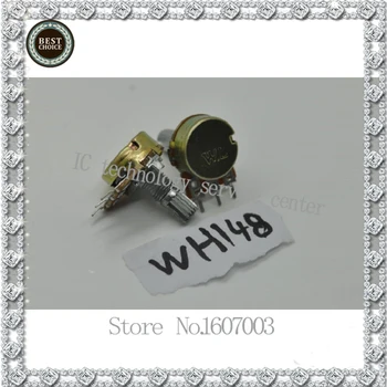 

Single potentiometer WH148 B1K 2K5K10K20K 50K 100K 500K handle length 15MM 50PCS