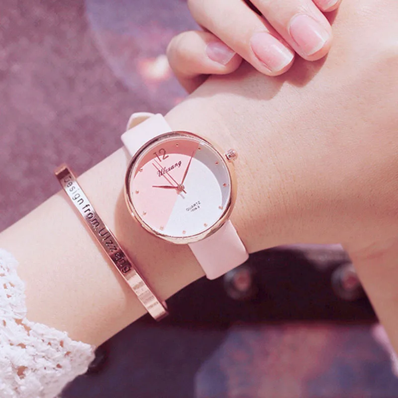 

2019 Hot Fashion Women Quartz Watch Ladies Luxury Plastic Analog Wrist Watches Female Clock