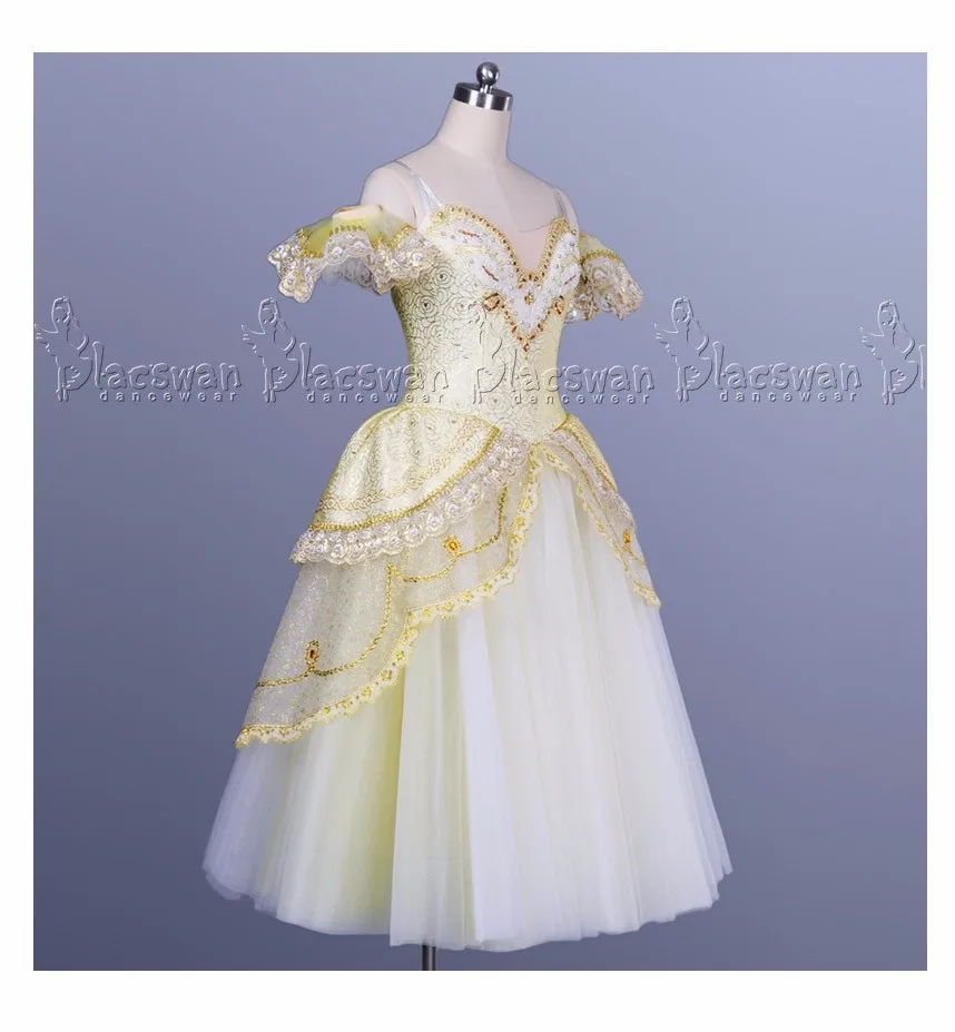 Золотое романтическое балетное платье-пачка Золушки; BT606; балетное платье-пачка для девочек; белое Романтическое Платье-пачка для женщин; детское платье-пачка для танцев