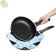 

TCHY 1pc Pot Protector Placemat Non-woven Dish Bowl Pan Protection Stand Under the Hot of Kitchen Accessories Decoration Home
