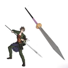 S0498 онлайн игры аниме TOUKEN RANBU OTEGINE копье полюс рука длинный меч LARP 79"