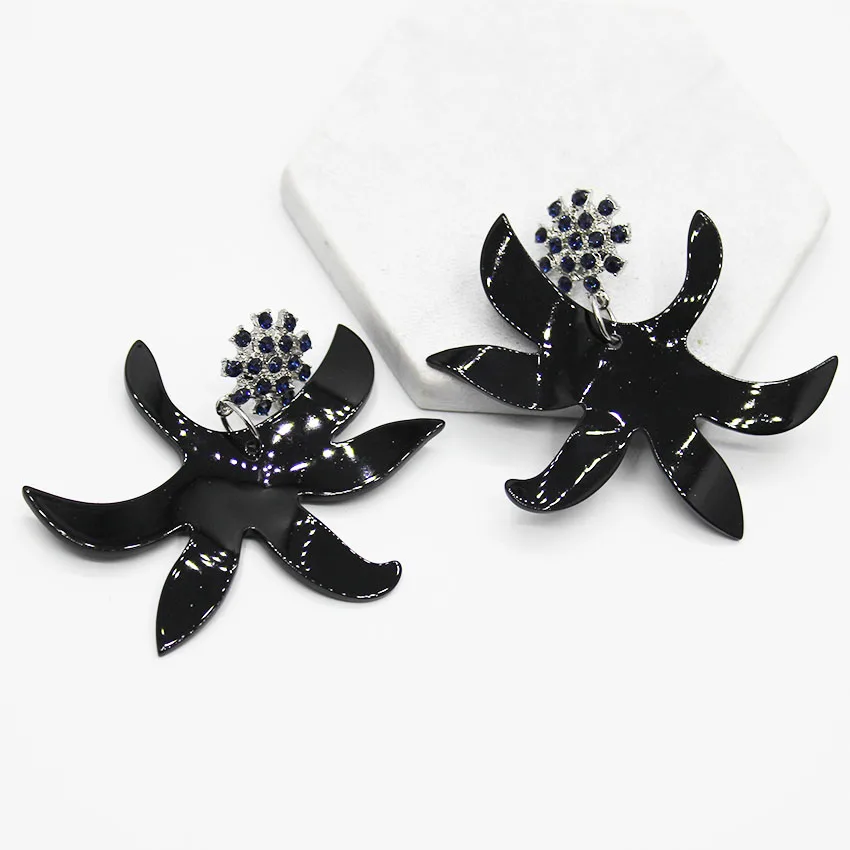 Маленькие перцы с сережками Xihua формы резиновые, Акриловые акриловые преувеличенные яркие женские сережки tide 762