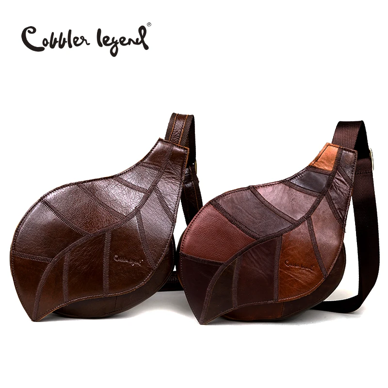 Женская сумка из натуральной кожи Cobbler Legend винтажная через плечо бесплатная