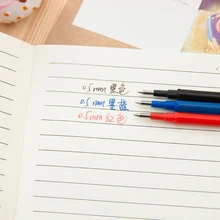 1 шт. стираемая фрикционная гелевая ручка с чернилами 0,5 мм синий/черный/красный канцелярские принадлежности Школьные принадлежности C26