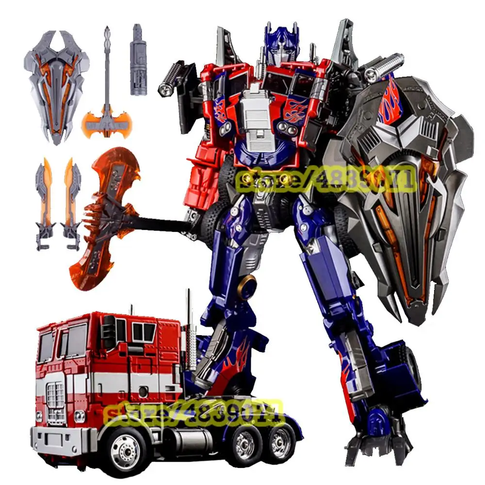 

WJ MPP10 OP G1 Transformer Leader Class Alloy Diecast Optimus Prime Commander Oversize Masterpiece Action Figure Robot Toys