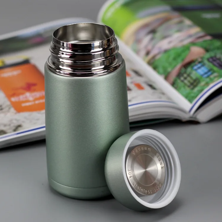 Thermos Bottle Coffee Mug Thermos Vacuum Mug Stainless Steel Coffee Cup Portable Selfdriving Water Thermos Vacuum Flask 320ML