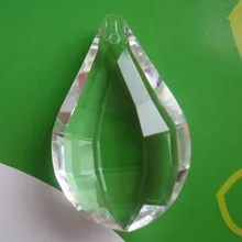 102 шт./лот 63 мм прозрачный грушевидную форму освещение бисер Suncatcher хрустальные люстры с украшением в виде кристаллов орнамент люстра Висячие бусины для свадьбы
