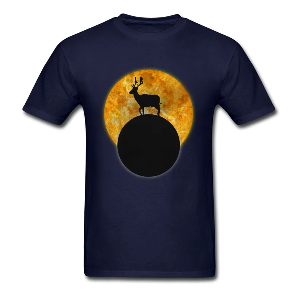 Deer Walking On The Moon_navy