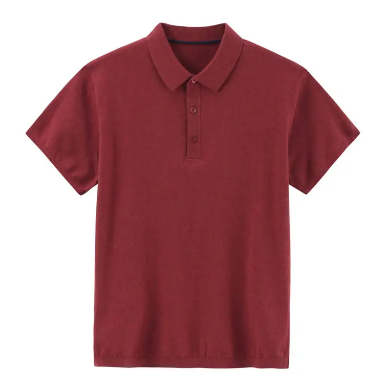 13Colors Summer Polos Men Sweater Quality Combed Cotton Knitted Short Polo Male Tees Top Pullover Large Plus Size 4XL Muls Brand 20