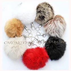 Free Shipping CX-R-36 Wholesale Genuine Rabbit Fur Ball Accessory
