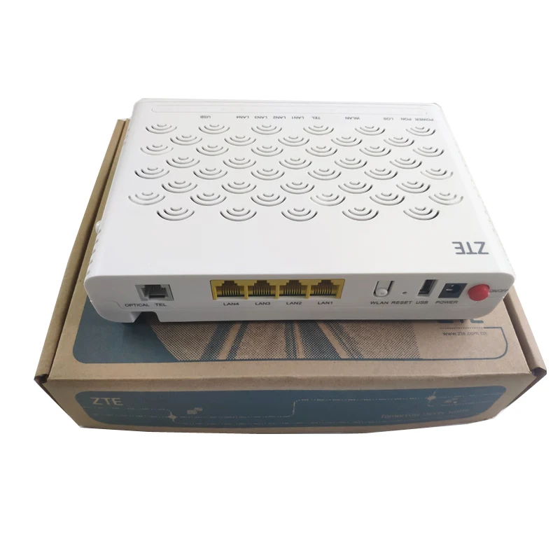 Оригинальная версия 6 0 ZTE GPON маршрутизатор ZXA10 F660 ONU/ONT с 1GE + 3FE 1 голосовой wifi 1USB