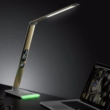 Большой Регулируемый Портативный светодио дный исследование настольная лампа глаза-охраняться новинка подарок чтения настольная лампа Гибкая стол настольные лампы
